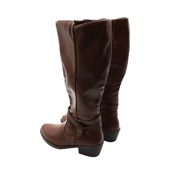 Easy Street Womens Brown Boots - Picture 5 of 7